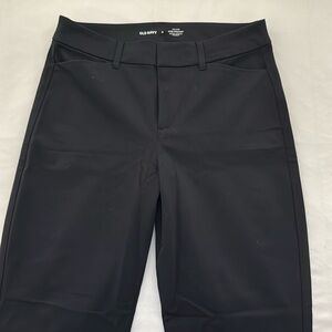 old navy high rise pixie straight pants